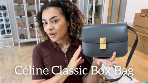 celine classic bag in box|celine classic box bag price.